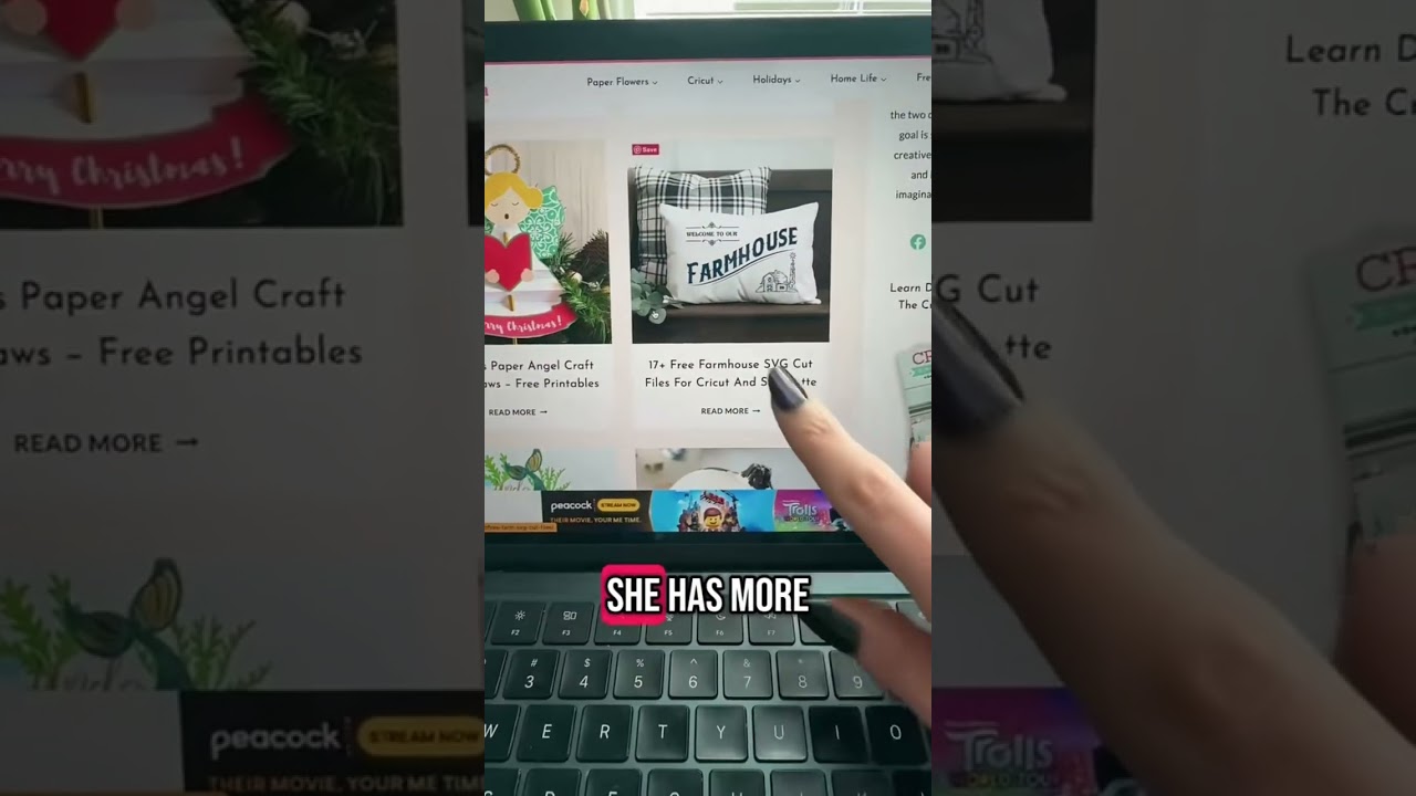 Five website for free SVG files to use with Cricut, Silhouette, Siser cutting machines 