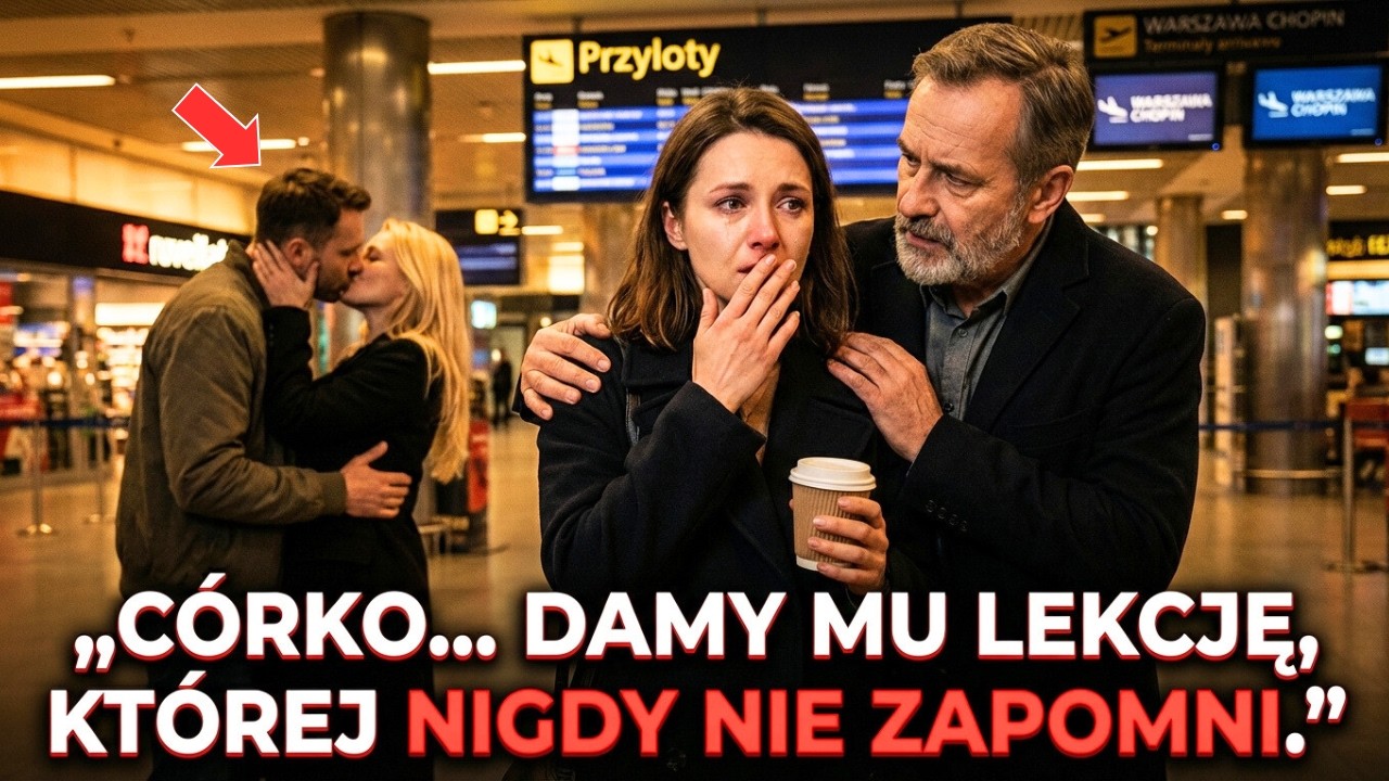 Zobaczyła męża z inną kobietą na lotnisku. To, co zrobił jej ojciec, zmieniło wszystko