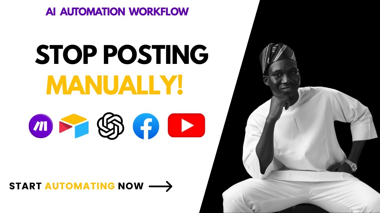 Automate Facebook & YouTube Posts with Make.com | Step-by-Step Beginner Tutorial