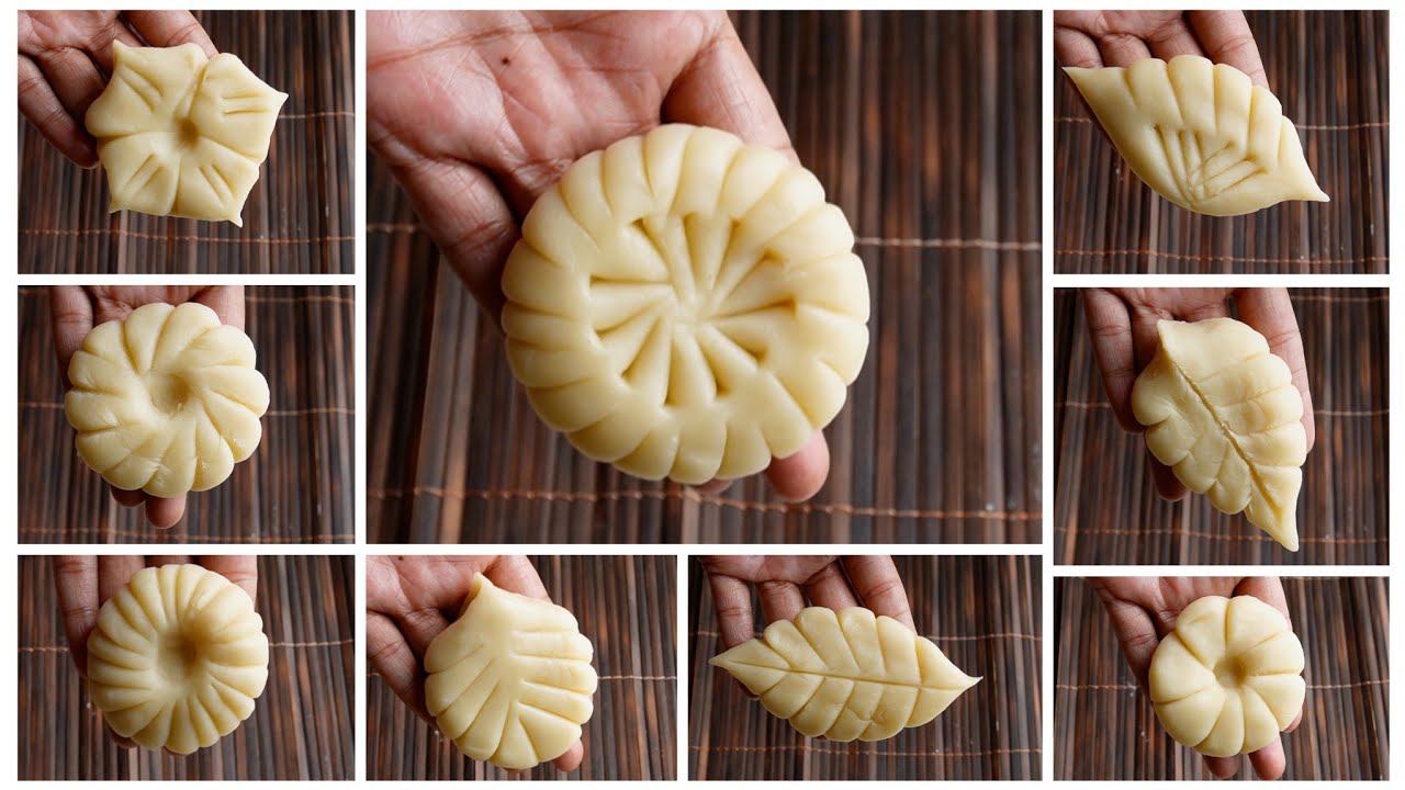 Unique 14 Pakon Pitha Design | Bangladeshi Traditional Nokshi Pitha Design | Sadika's Kitchen