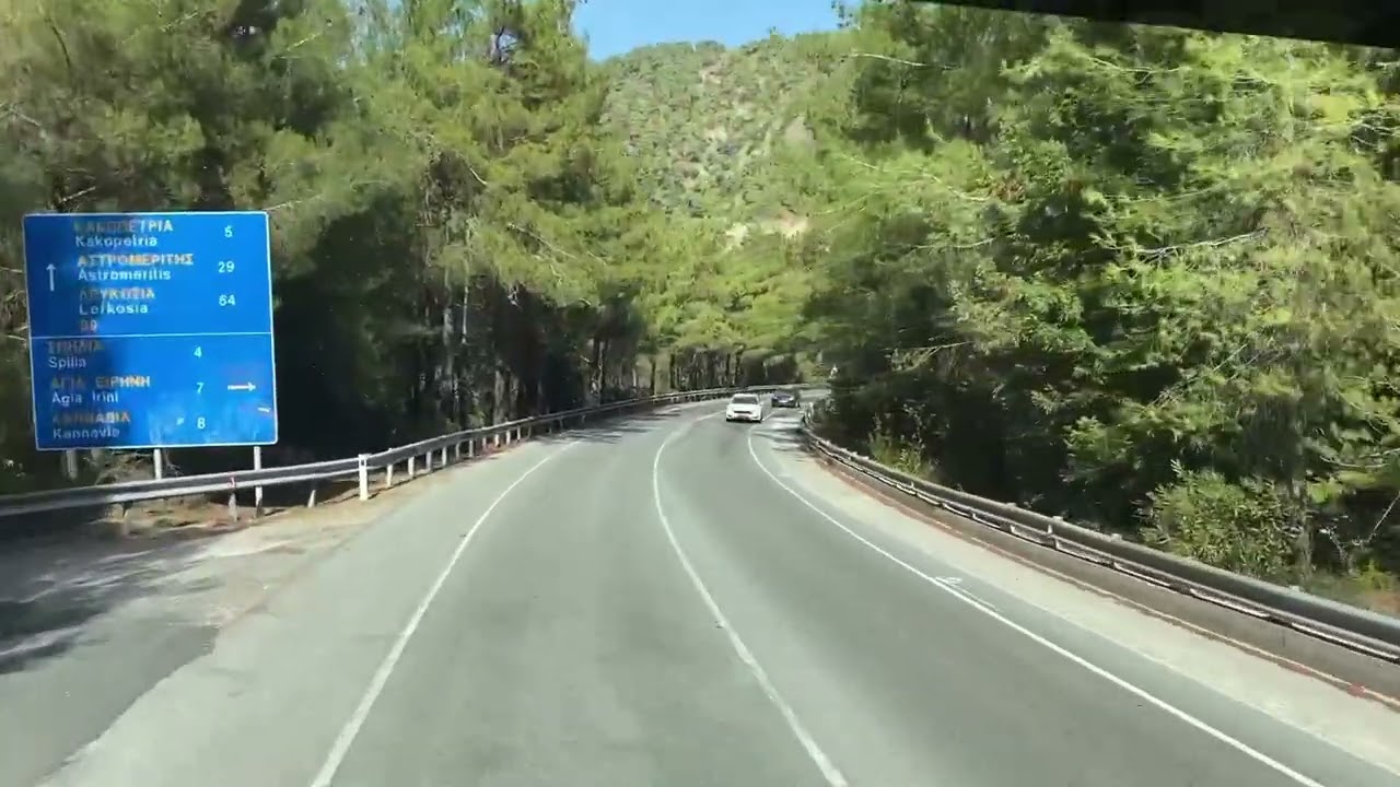 Mountain Road of Cyprus