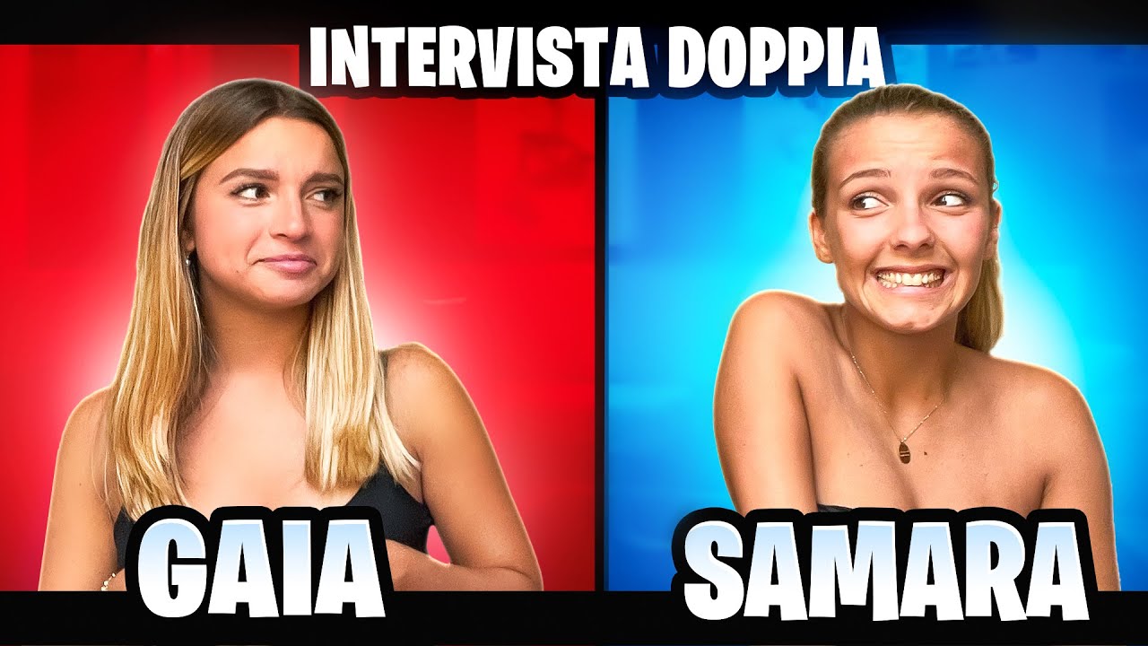 🔥 INTERVISTA DOPPIA *PICCANTE* con GAIA GARAVAGLIA 😏
