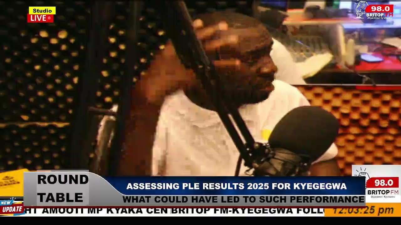 🔴LIVE: ASSESSING PLE 2025 RESULTS FOR KYEGEGWA DISTRICT&OTHER EDUCATION ISSUES 7TH/ FEB/2026