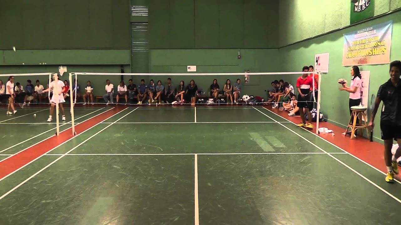 2013 MBBC Jr Int'l BS U19 Mark Alcala [Phi] vs Ramon Garrido [Mex] -Final Game (17-21, 21-1, 21-9)