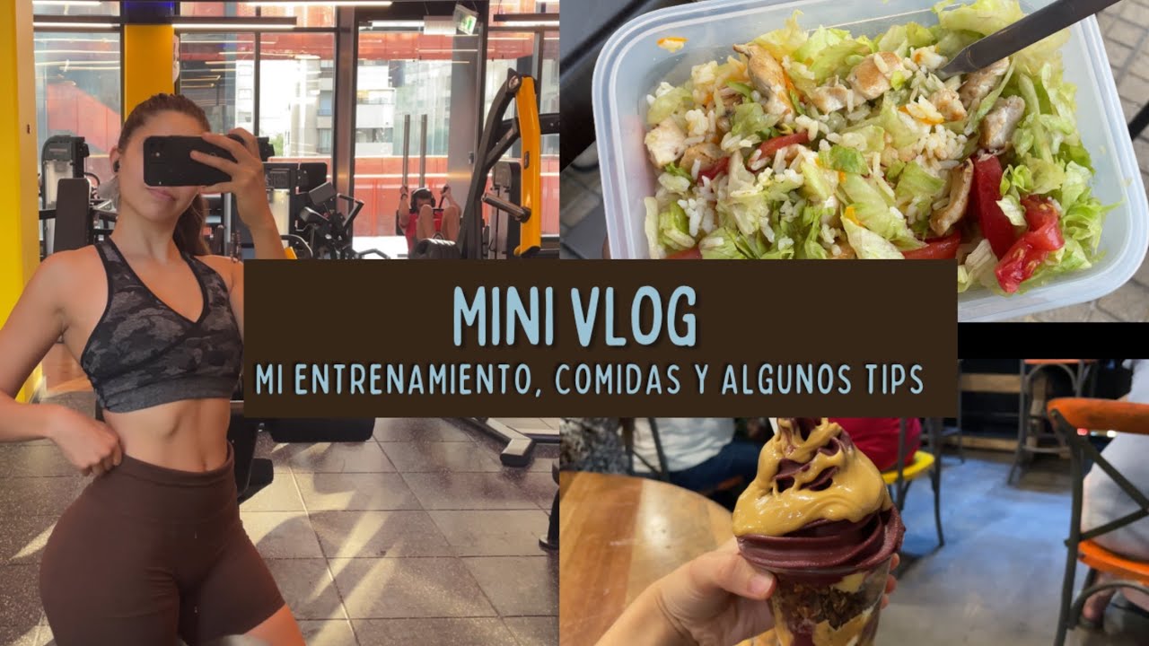 MINI VLOG| Mi entrenamiento, comidas y tips✨