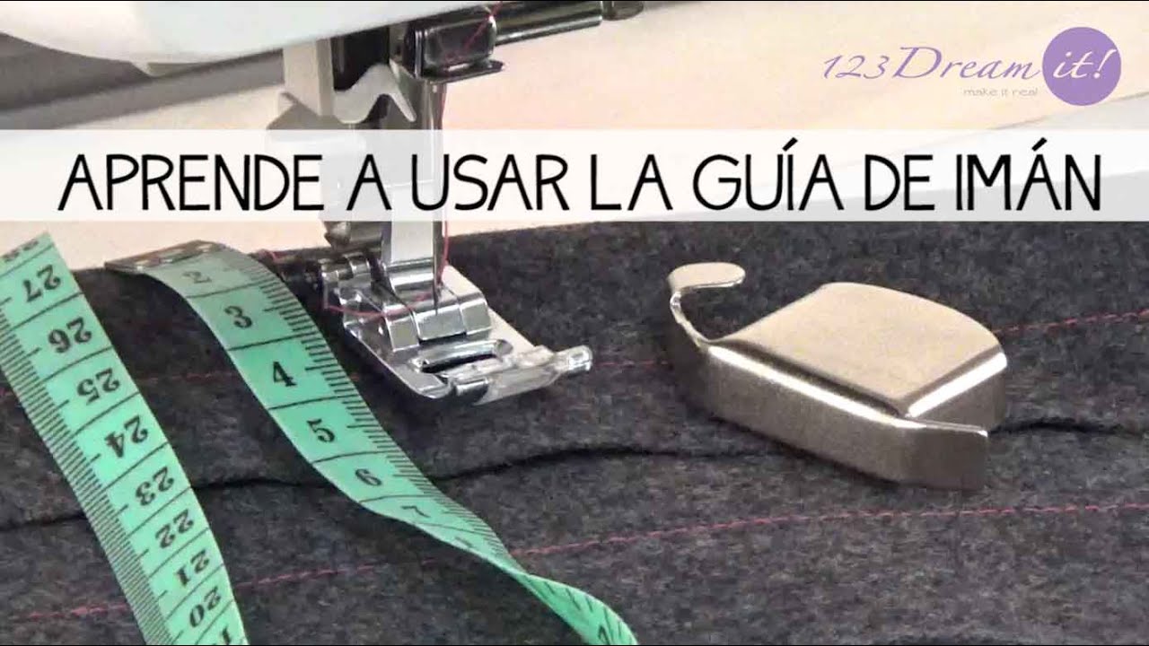 Como usar la guía de imán