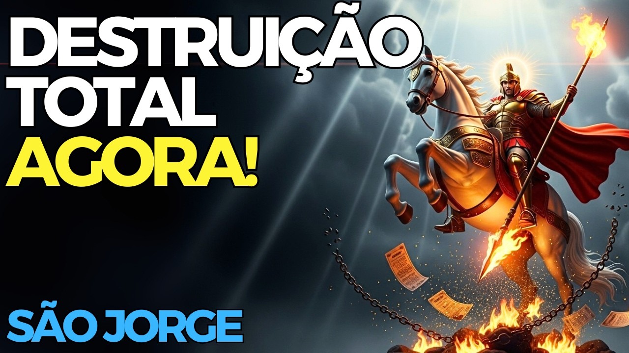 São Jorge: oração poderosa para destruir inimigos e dívidas