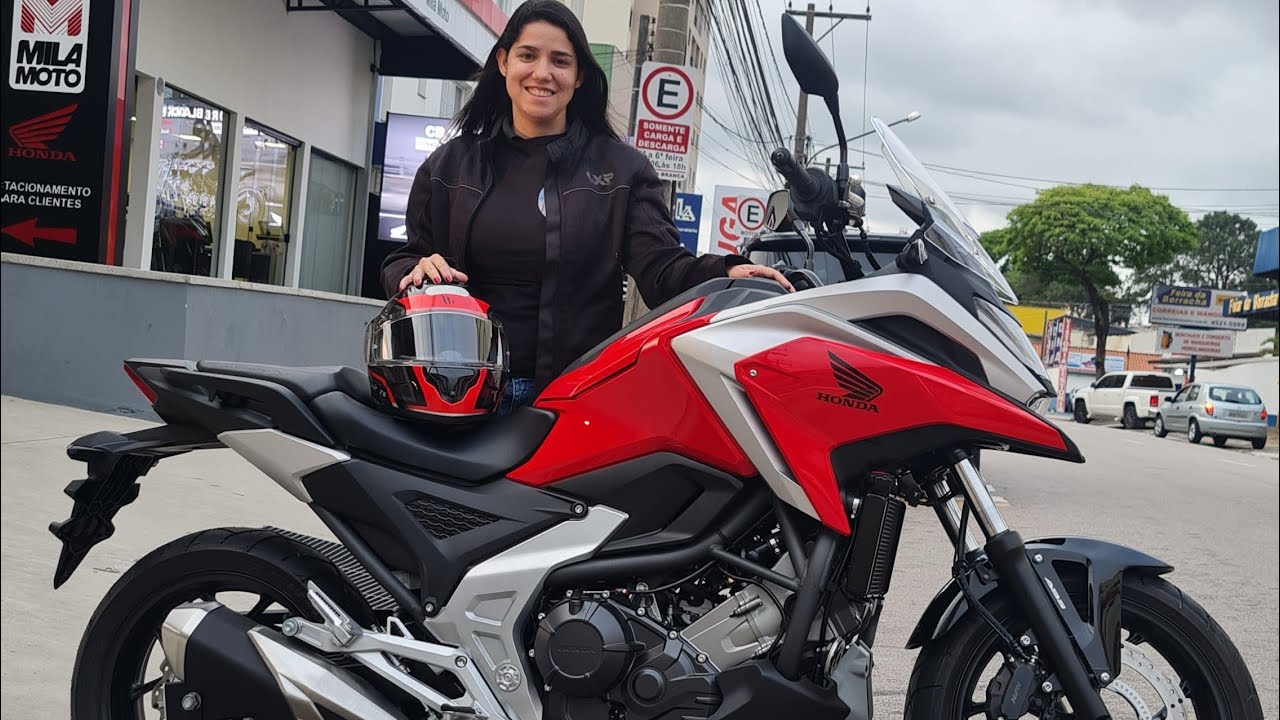Honda NC750x (Manual) - Recursos, acessórios e impressões da usuária.