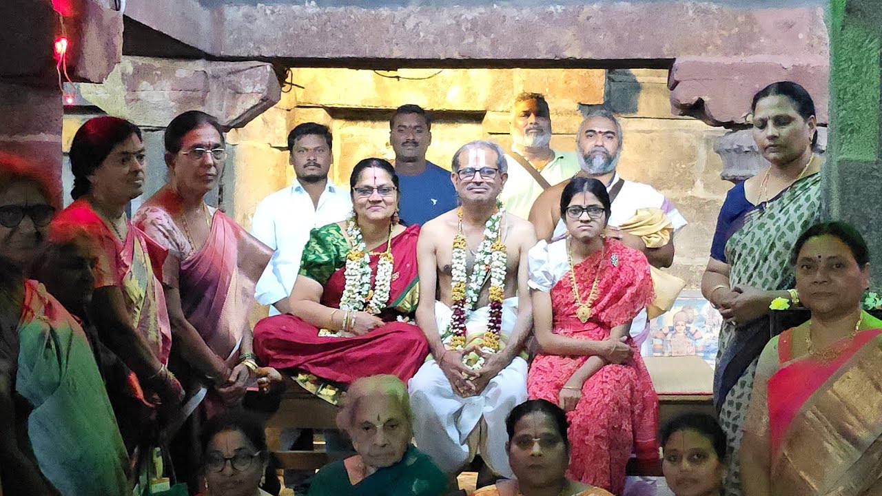 తిరుప్పావై ప్రవచనకర్త శ్రీమతి నిలమంగై గారి సన్మాన సభ కార్యక్రమం