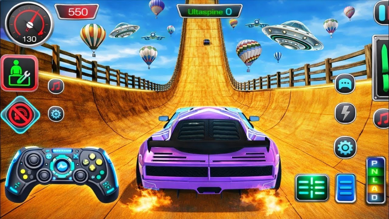 Ultimate Ramp Car Racing - Car Jumping & Car Racing 3D Games - Android Gameplay