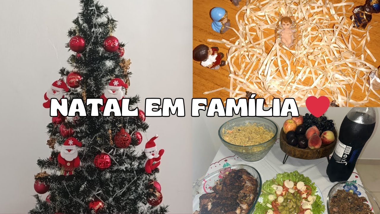 Venham Ver Como Foi O Nosso Natal, Comemorando o Nascimento De Jesus, Noite Linda E Abençoada!