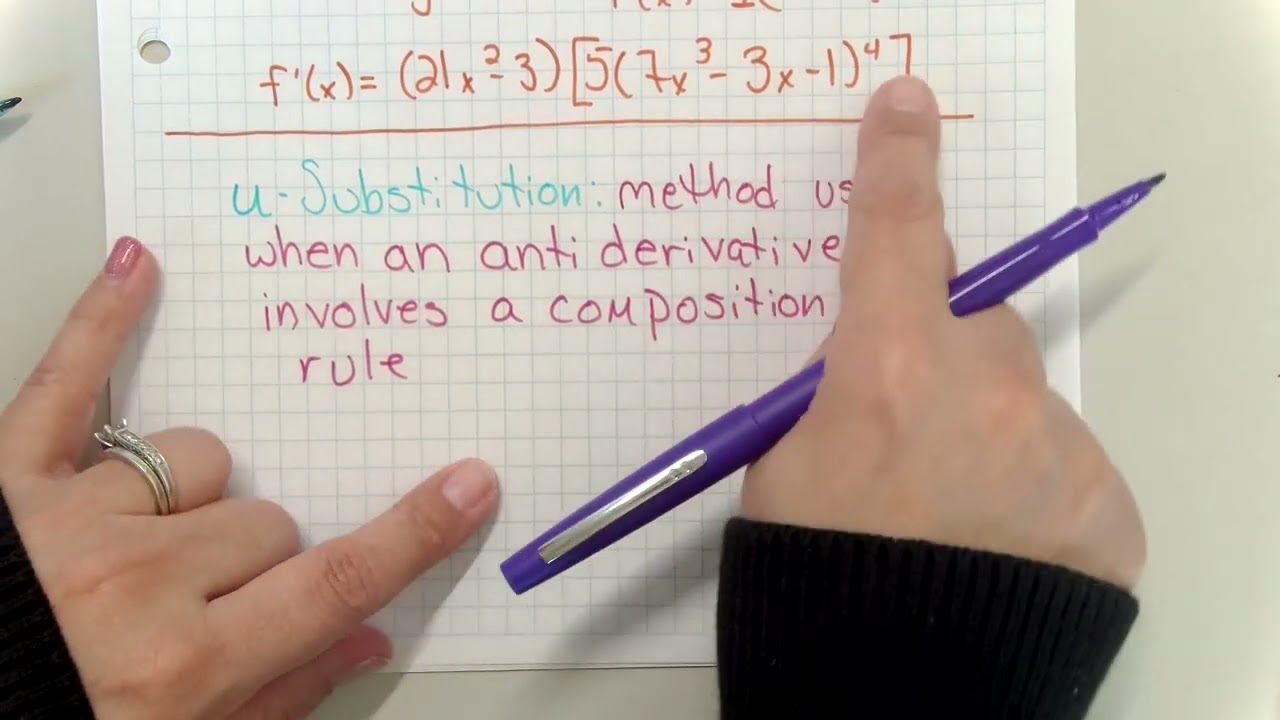 u-Substitution part 1