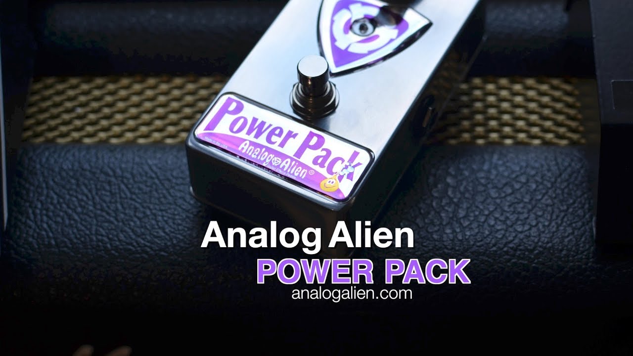 Analog Alien: POWER PACK Clean Boost - Demo