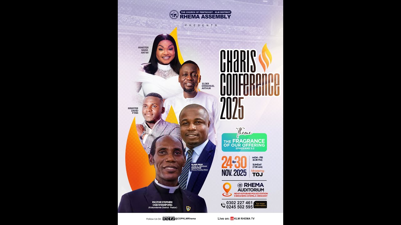CHARIS CONFERENCE 2025 (DAY 2) || 25TH NOVEMBER 2025