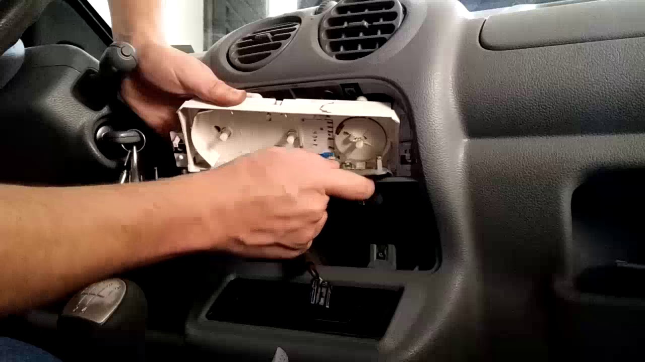 luces de tablero de calefacción Renault Twingo