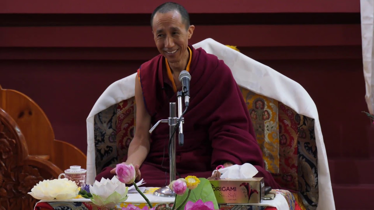 28/10/2018 - Teaching on Emptiness - Tushita Meditation Centre, Dharamshala