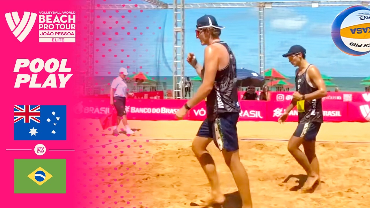 Nicolaidis/Carracher vs. Vinicius/Heitor - Pool Play Highlights | João Pessoa 2026 #BeachProTour