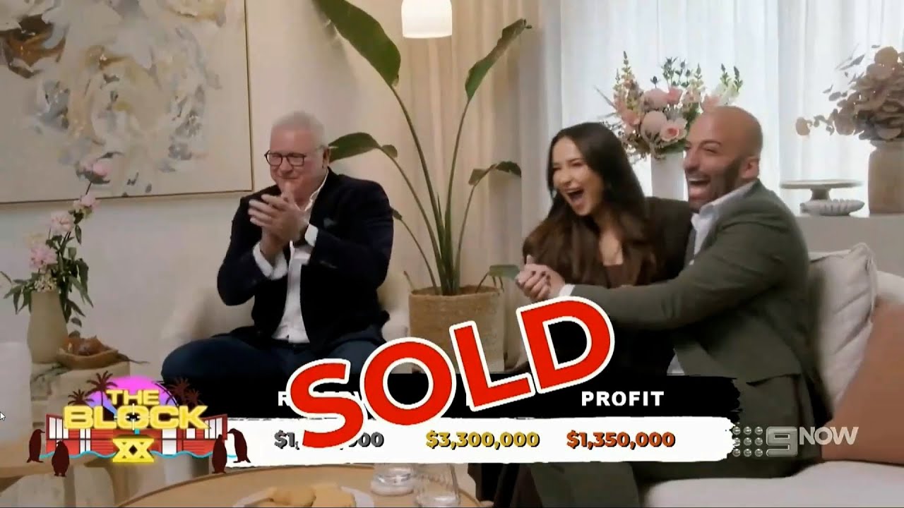 The Block Auction 🏠 Courtney & Grant, House 2. The chosen one.