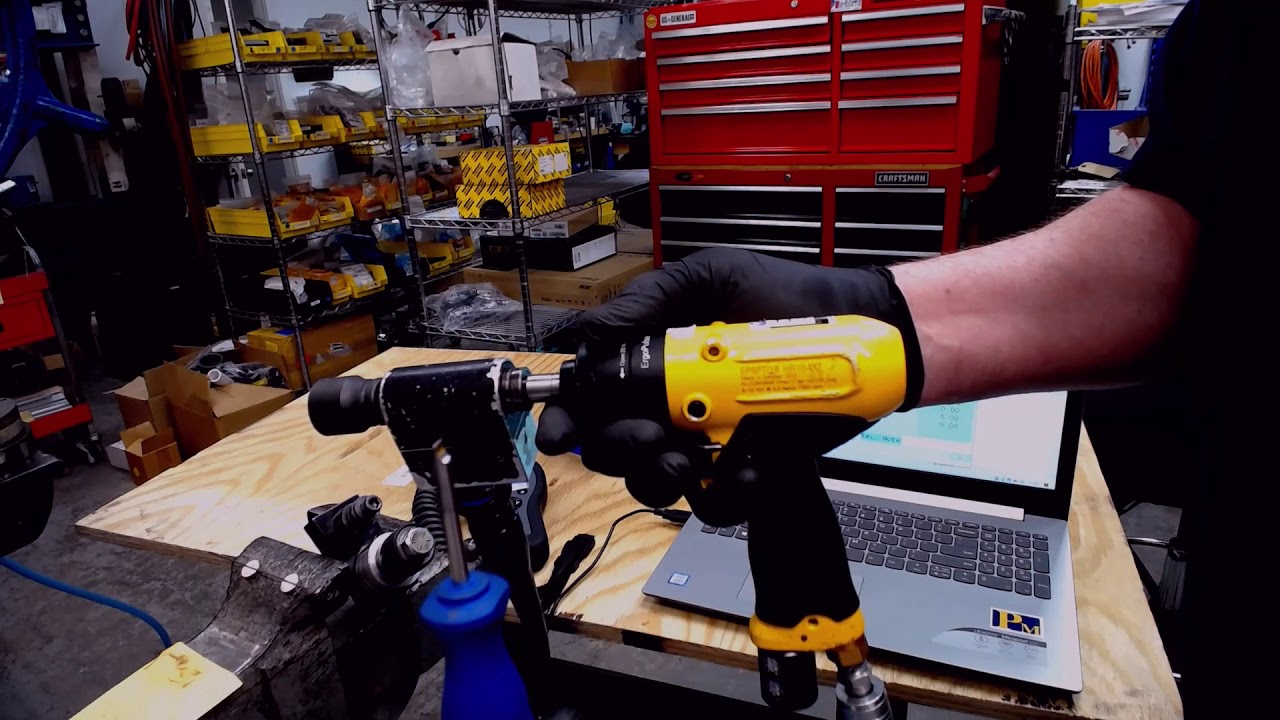 Setting up a Atlas Copco  Pulse tool