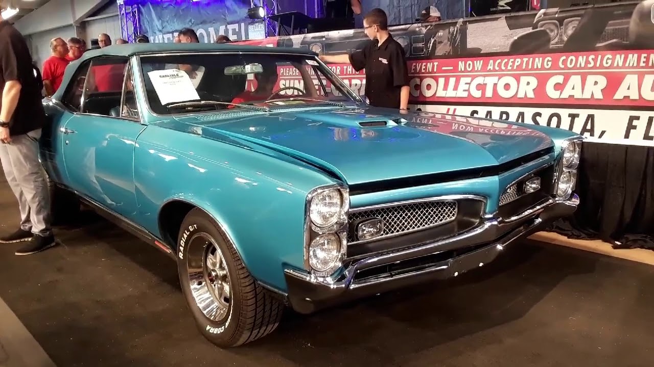 1967 Pontiac GTO 4 Speed,Convertible At the 2019 Fall Carlisle Auction