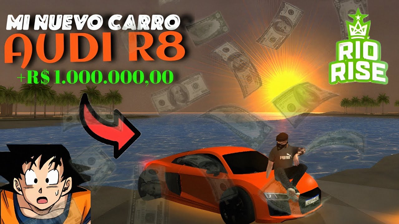 COMPRANDO MI PRIMER CARRO EN EL CONCESIONARIO PREMIUM EN RIO RISE #riorise #gta #latam