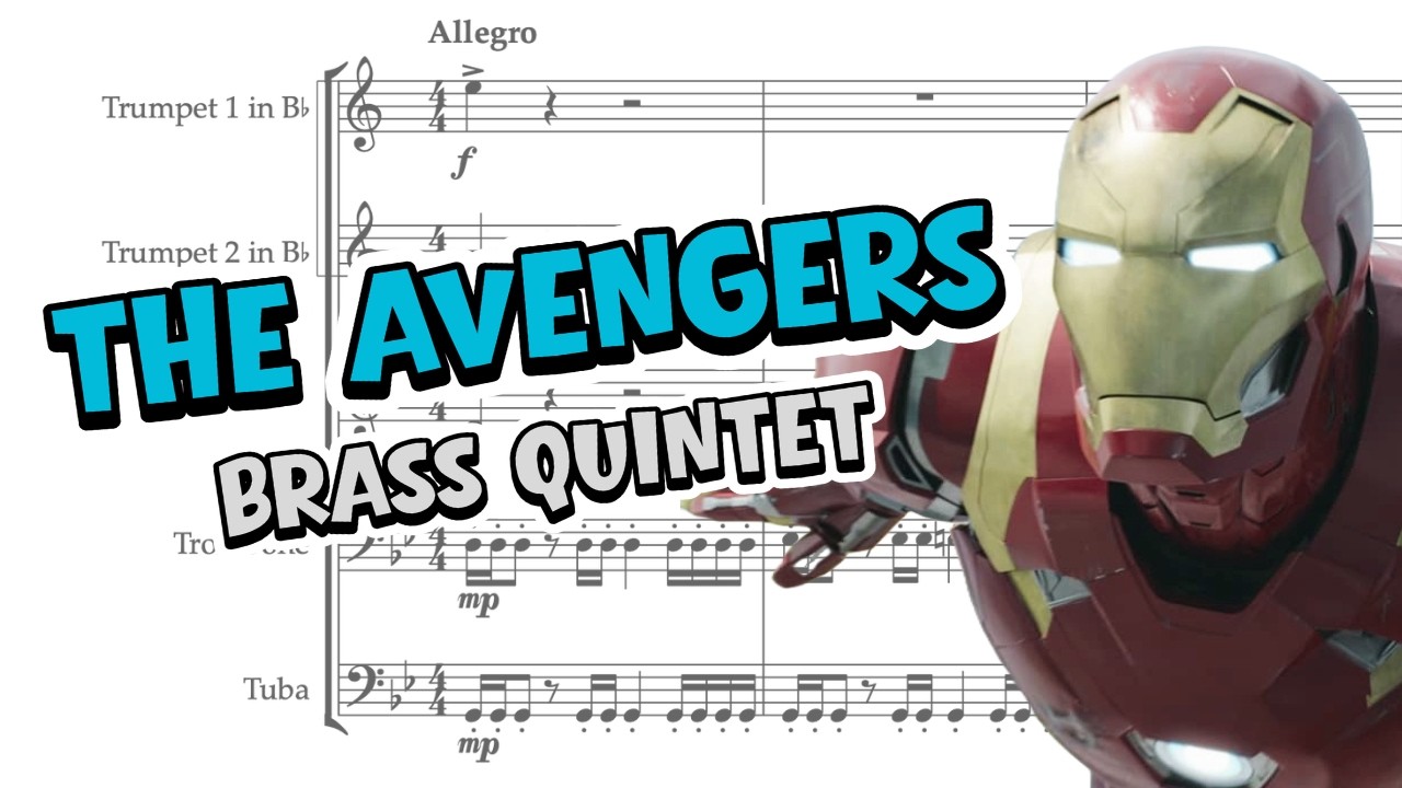 The Avengers for Brass Quintet