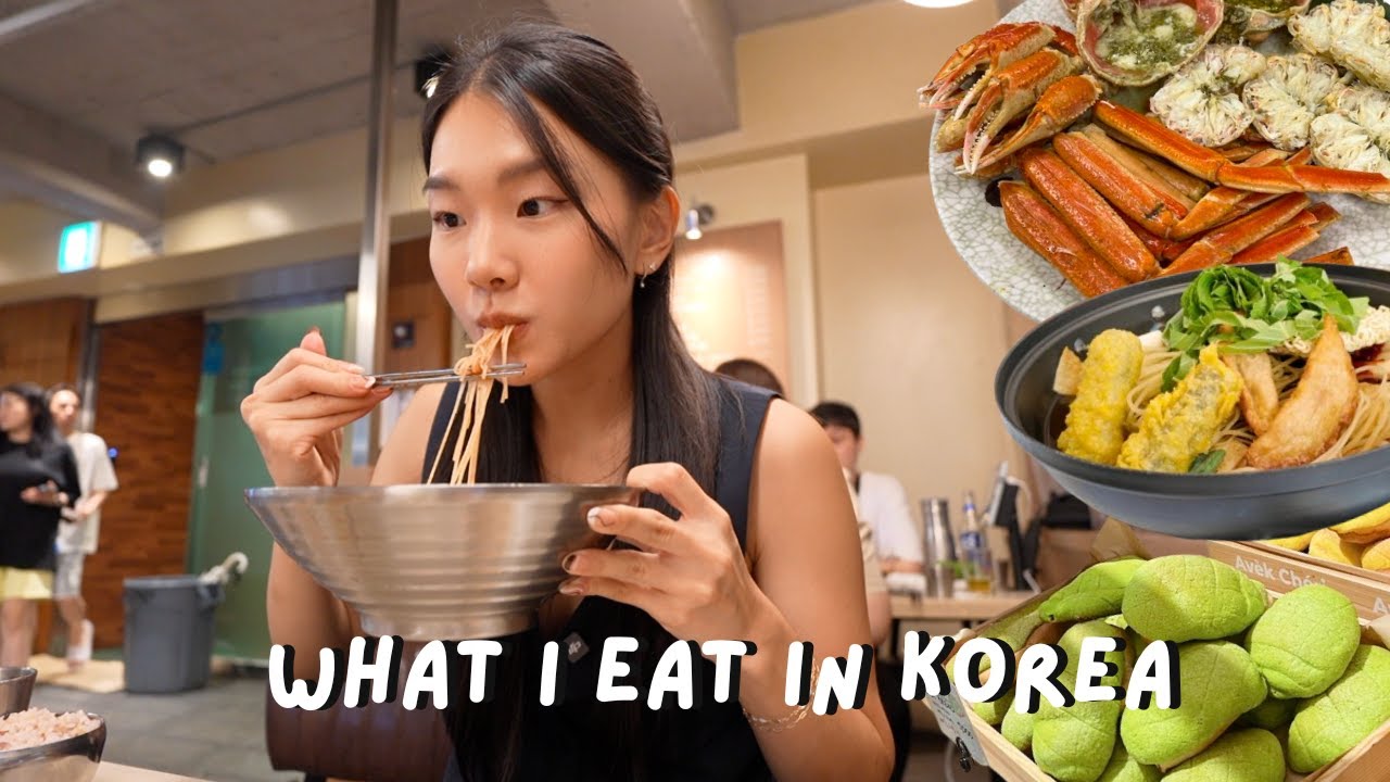 what i eat in a week in KOREA!