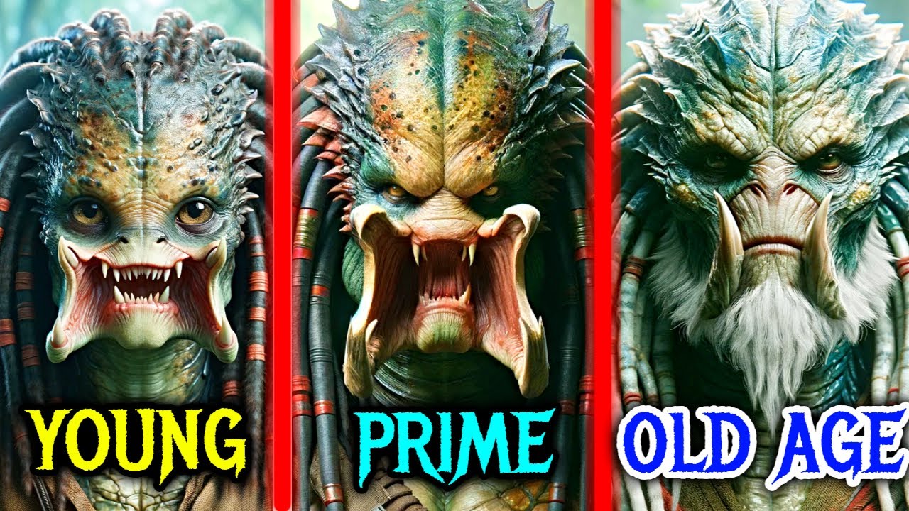 Entire Life Cycle Of Yautja  Explained - Purpose, Young Age, Prime Age And Old Age - Explored