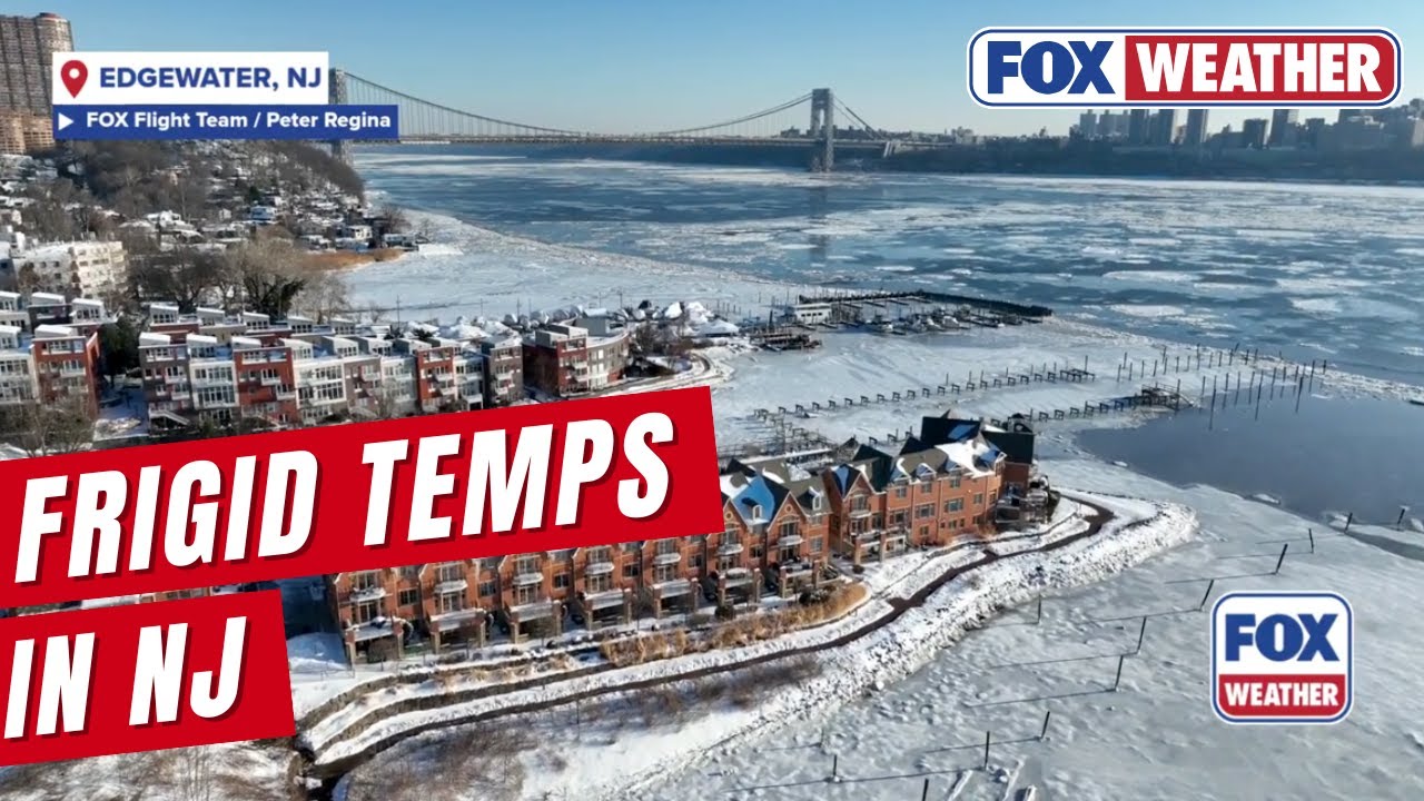 Check Out This Amazing Video Of Frigid Conditions In New Jersey