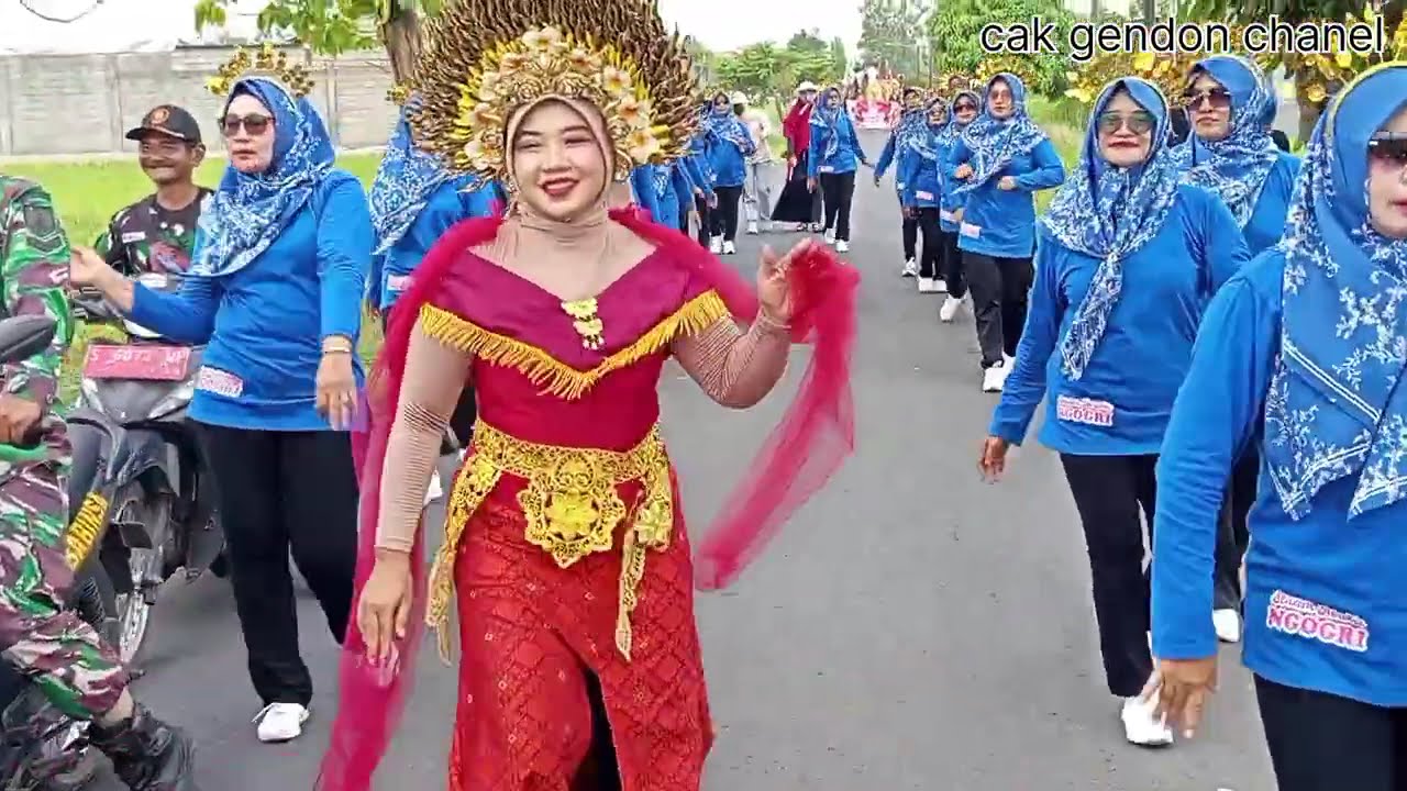Karnaval desa Ngogri kecamatan Megaluh jombang tahun 2025