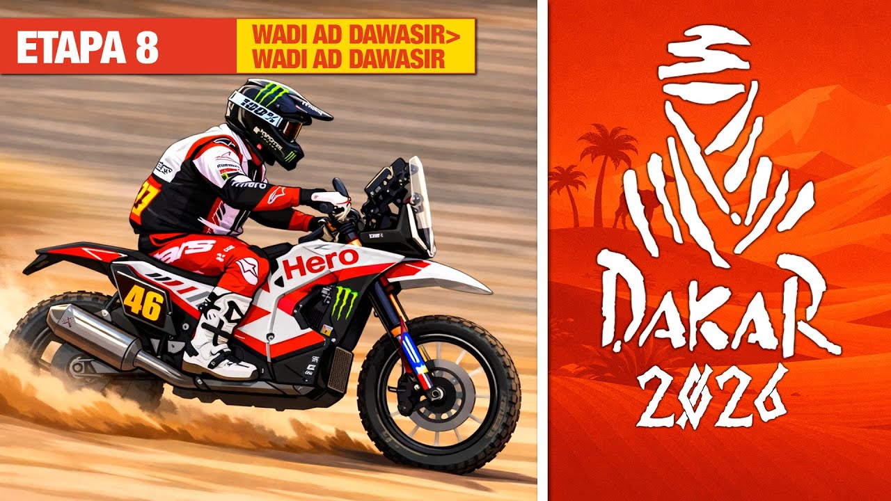 🔴 Dakar 2026 | Etapa 8 Wadi Ad Dawasir | La especial m&aacute;s completa