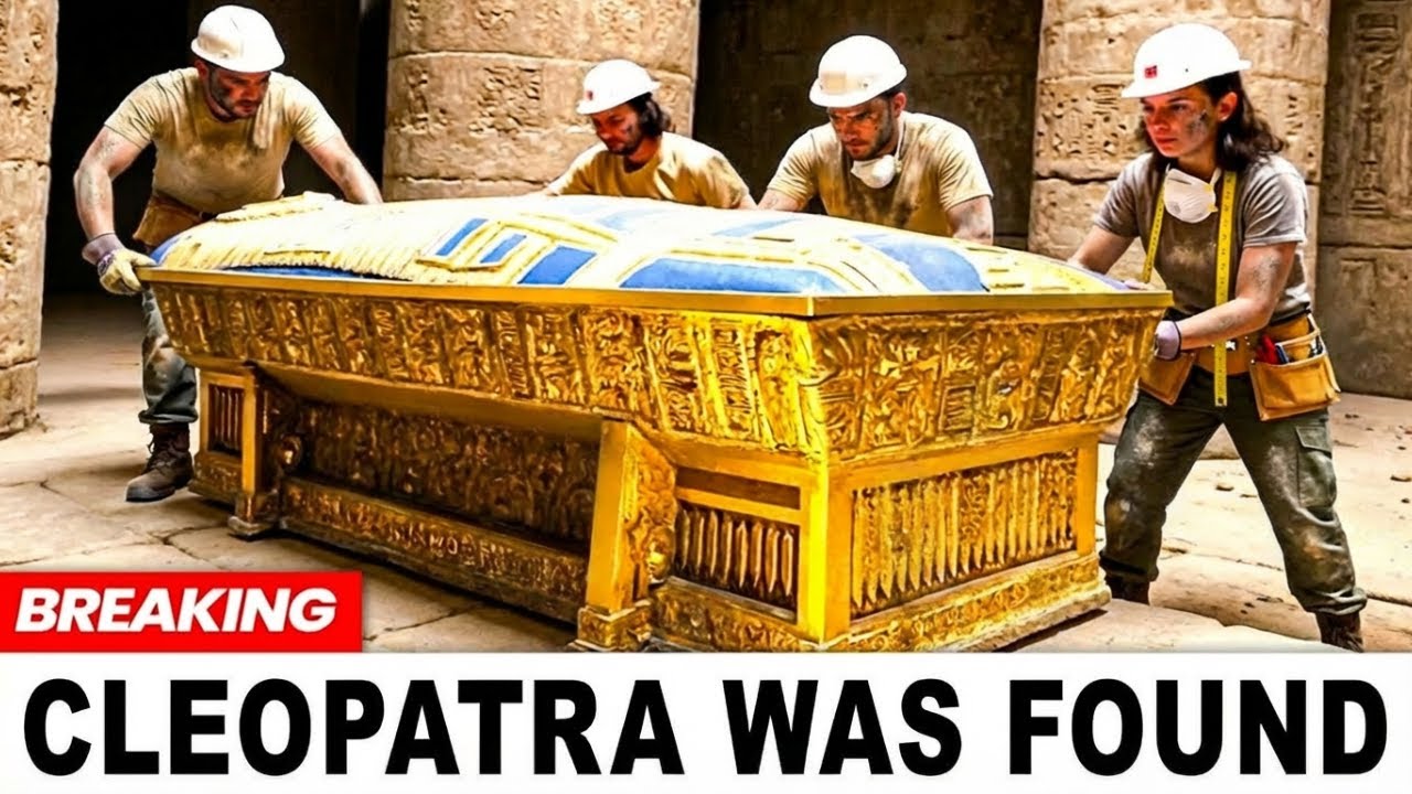 Scientists Finally Opened Cleopatra’s Lost Tomb — What They Found SHOCKED The Entire World!