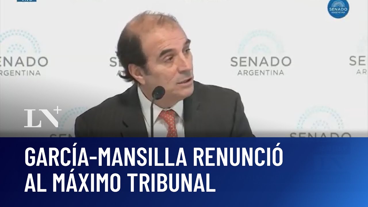 García-Mansilla renunció a la Corte Suprema tras 40 días en el cargo