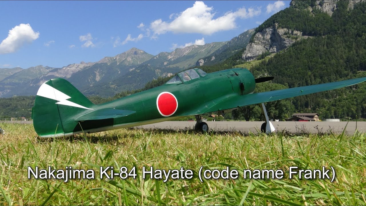 NAKAJIMA KI-84 HAYATE (code name Frank)  FAI F4 Team Japan Meiringen 2018