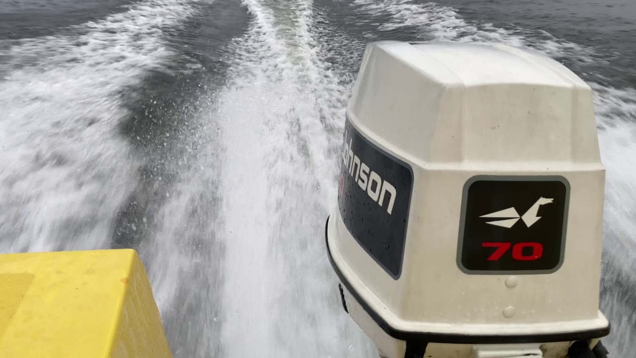 Johnson 70hp 1995 Rebuilt 0.30 WSM Pistons @7.5 break-in hour