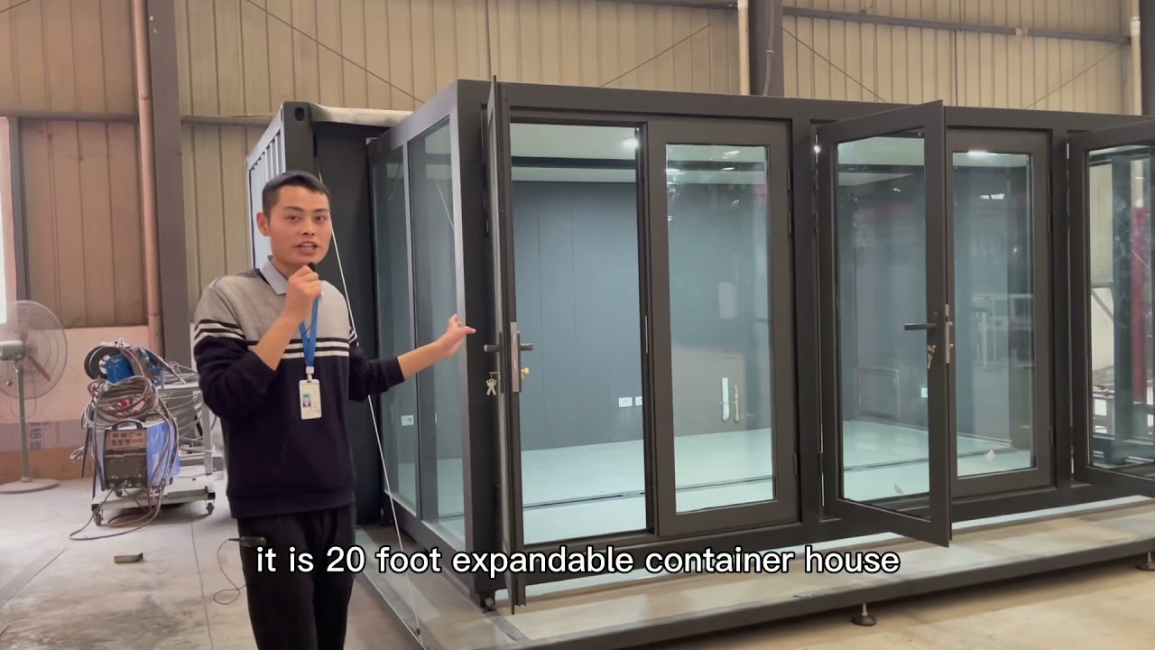 What a beautiful expandable container house？
