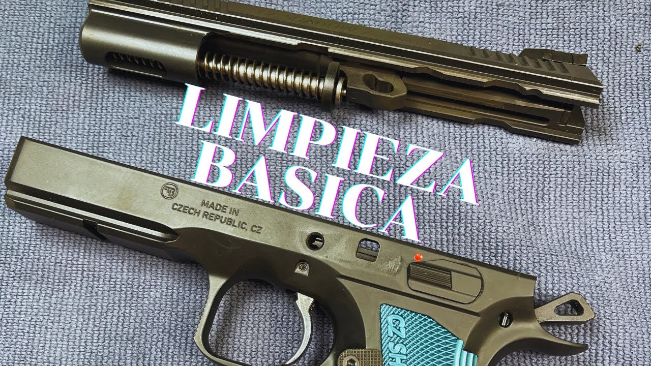 🎯 LIMPIANDO POR PRIMERA VEZ MI PISTOLA  🤔 CZ SHADOW 2 - ARMAS & MUNICIONES