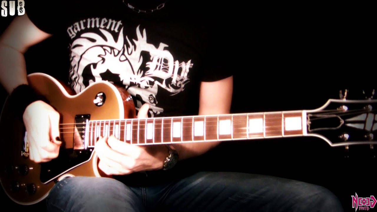 Hard Rock solo - Gibson Les Paul Classic Custom Gold Top - Neogeofanatic
