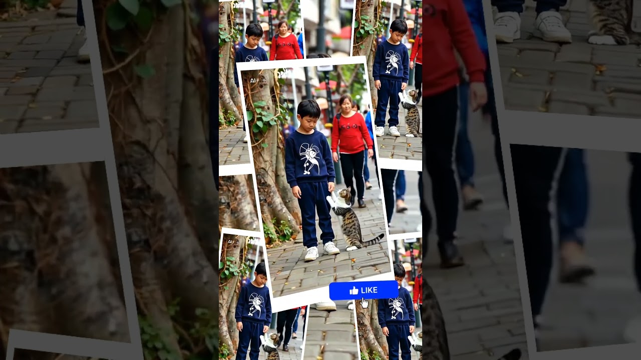 The Boy and the Cat Who Collect Scrap | The Boy and the Cat | Heartwarming Cartoon