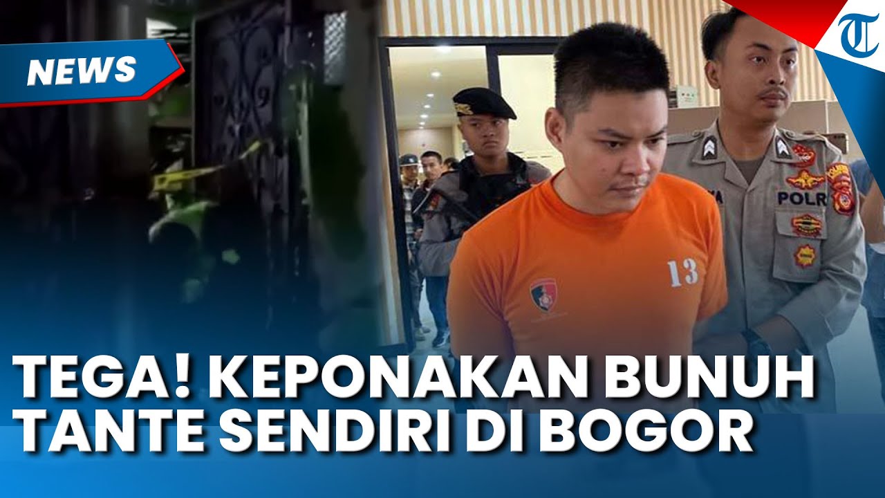 TEGA! Pelaku Pembunuhan Wanita di Tanah Sareal Bogor Ternyata Keponakan Sendiri