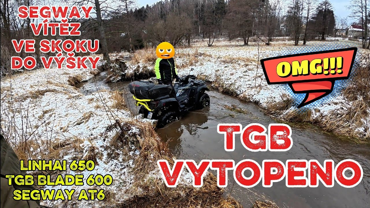 🔥NORTH CZECH ATV🔥 Běžná neděle 🔥 #linhai #segway #tgb 