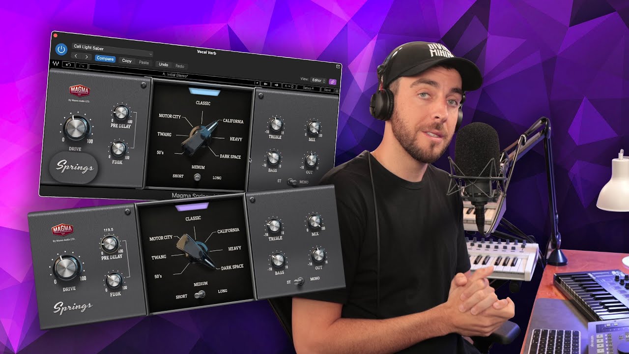 Waves Magma Springs Reverb (Review and Demo)