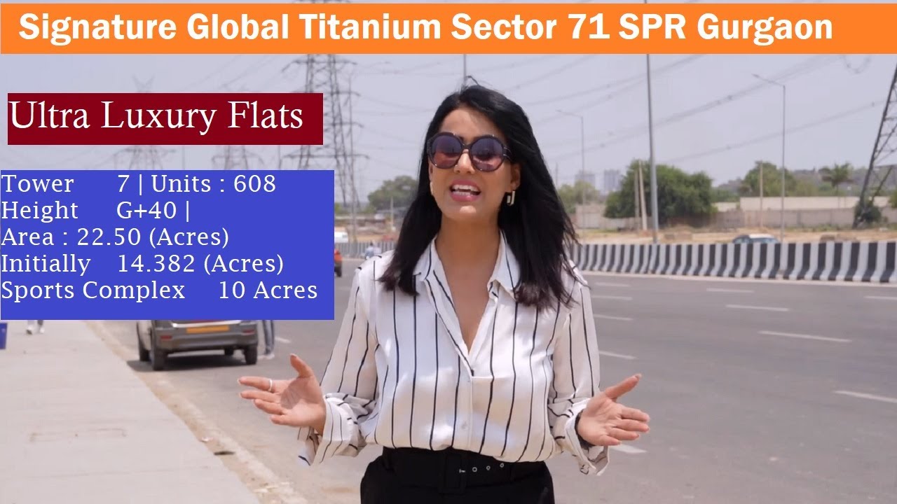 Signature Global Titanium SPR Sector 71 Gurgaon || Signature Global 71 Gurgaon || #SignatureGlobal71