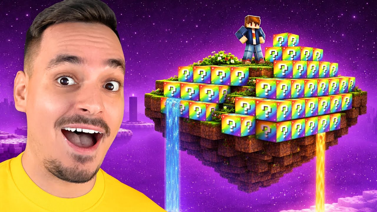 МАЙНКРАФТ LUCKY SKYBLOCK ОЦЕЛЯВАНЕ | ЕП. 3 