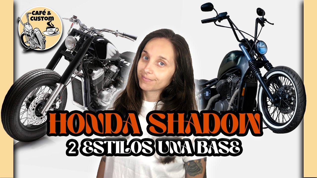 Las 2 custom más geniales que no son Harley 🏍️ Honda Shadow Low Cost