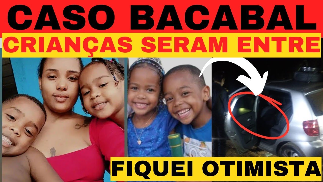 🚨 CASO BACABAL BOA NOTICIA CRIANÇAS DESAPARECIDAS