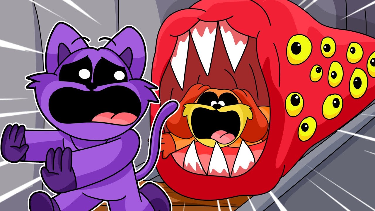 ¡NO ELIJAS EL TREN MONSTRUO EQUIVOCADO con CATNAP Y DOGDAY en ROBLOX! 😭 Smiling Critters en Roblox