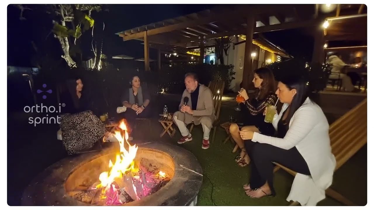 Ortho.i® Sprint. FireSide Artificial Intelligence Learning Session. AI Orthodontics Courses, Brazil.