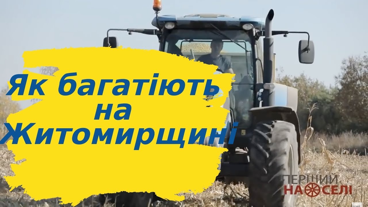 Як багатіють на Житомирщині
