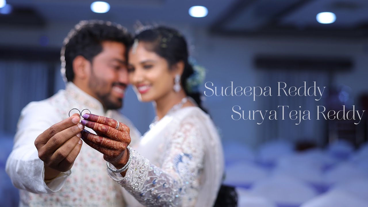 SudeepaReddy&SuryaTeja Engagement-4K Trailer| In KRISHNAMANENI's PHOTOGRAPHY #engagementteaser